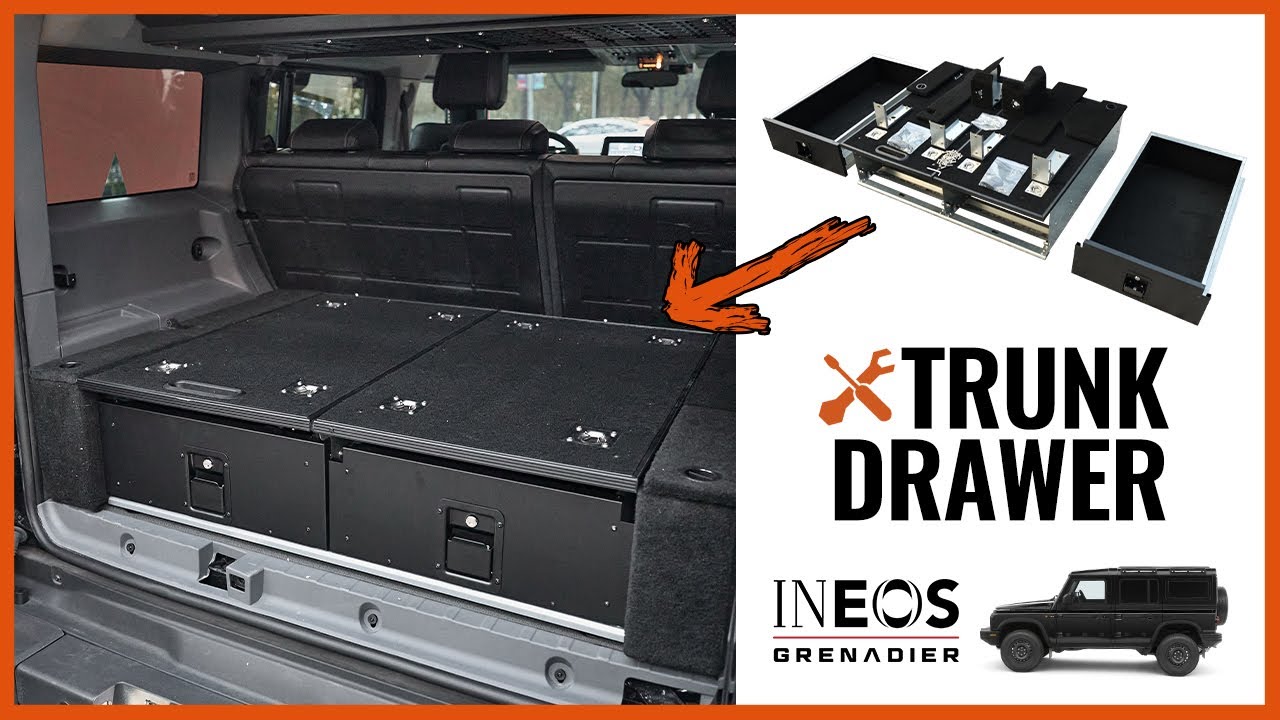 Ultimate Ineos Grenadier Trunk Drawer System Install: Easy Step-by-Step Guide & Review!#grenadier