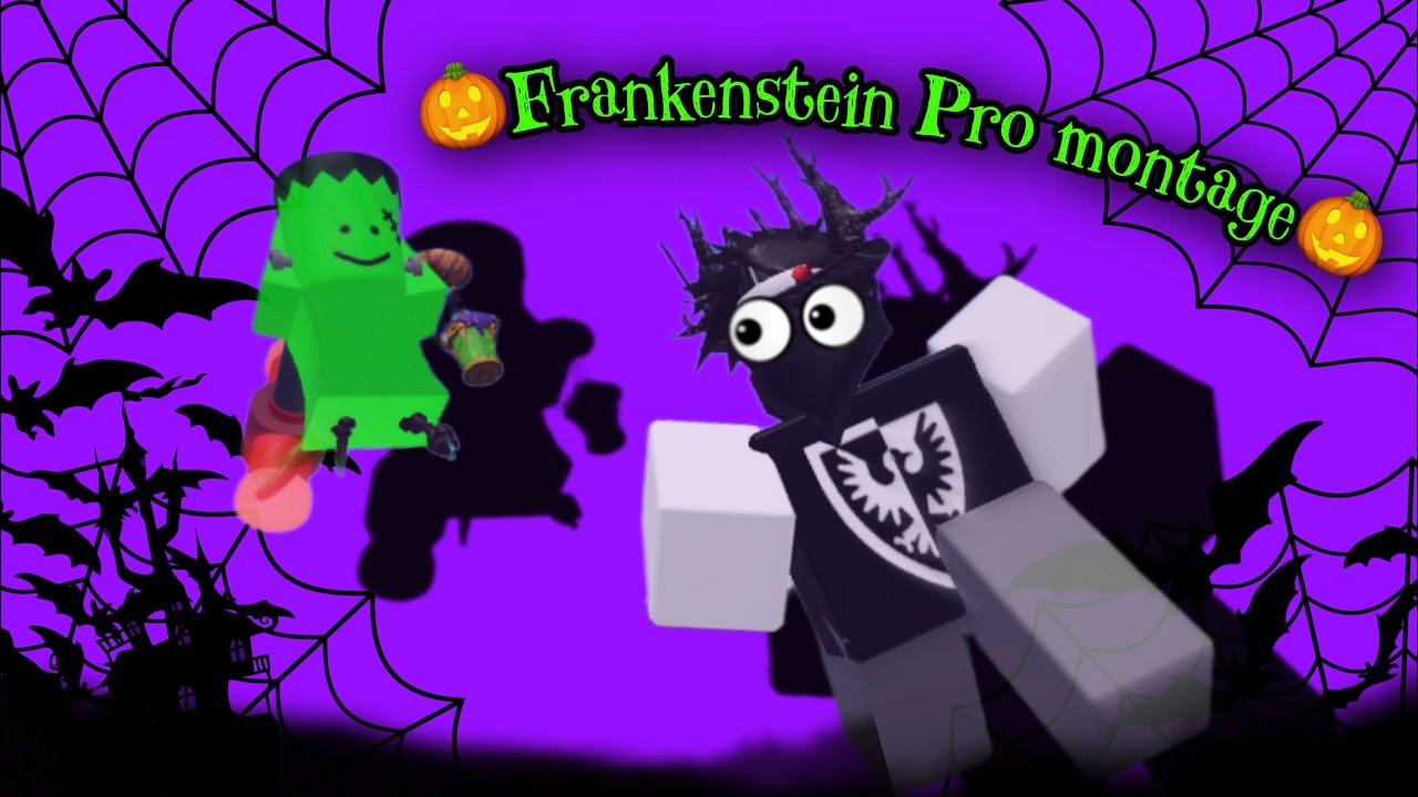 Roblox murder 🎃Halloween🎃pro gameplay as Frankenstein 👀
