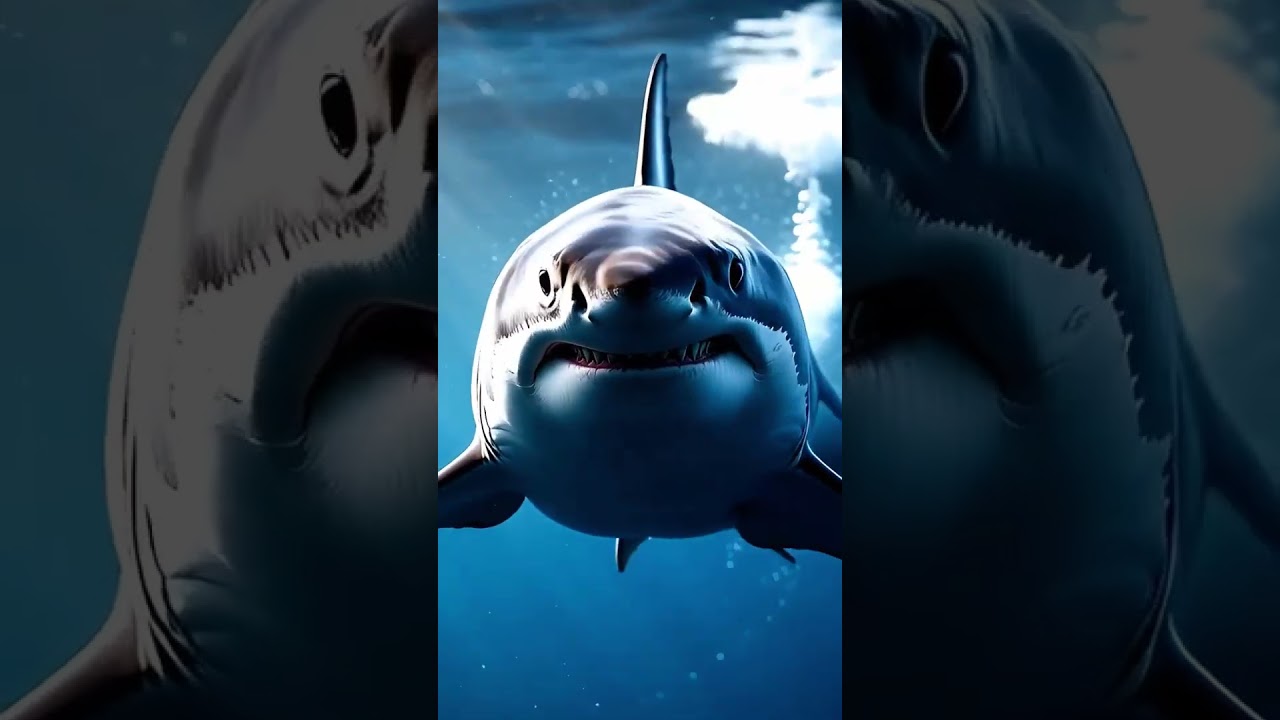 The Ocean’s Most Feared Predator 😨  Great White Shark