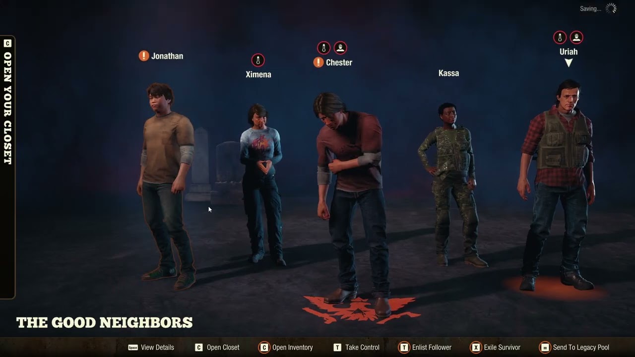 Taking out remaining hearts before problems arise (part 2) - State of Decay 2 (Nightmare)