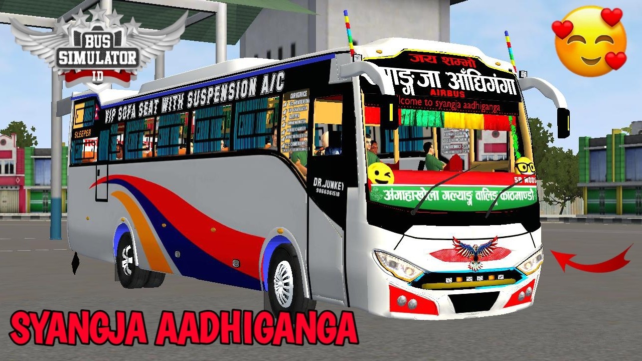 SYANGJA AADHIGANGA | Nepali Bus Mod For BUSSID/BUSSIN | Nepali Deluxe Bus Mod | Free Download