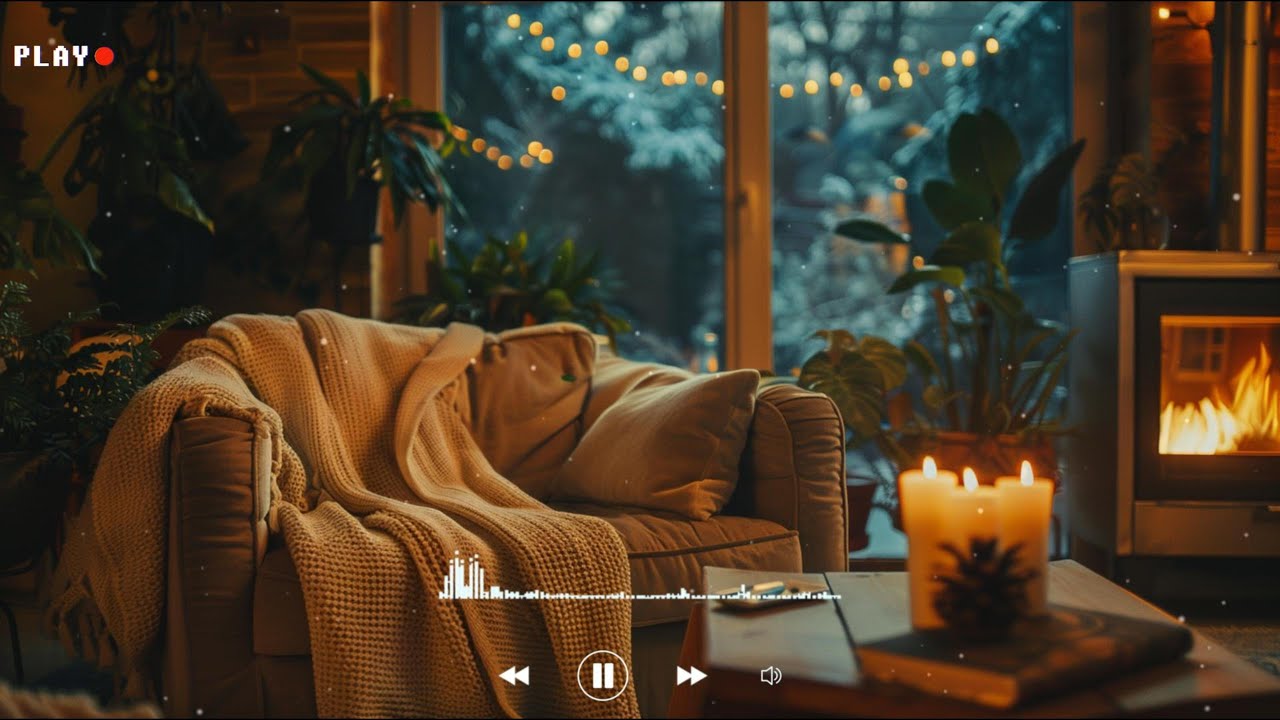 Lofi Cozy Living Room🌙 | Warm Living Room Vibes with Chill Beats