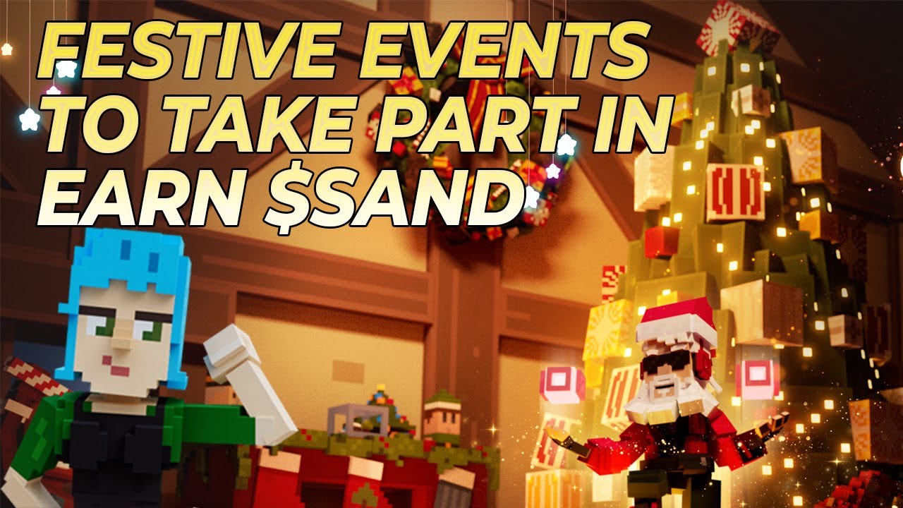 Праздничные события в SANDBOX 2025. Зарабатывайте NFT и $SAND Rewards, а также участвуйте в розыг...