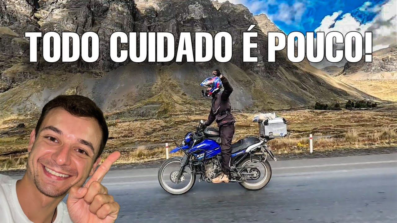 Ep58 DE LA PAZ até A ESTRADA DA MORTE na BOLÍVIA de MOTO! 