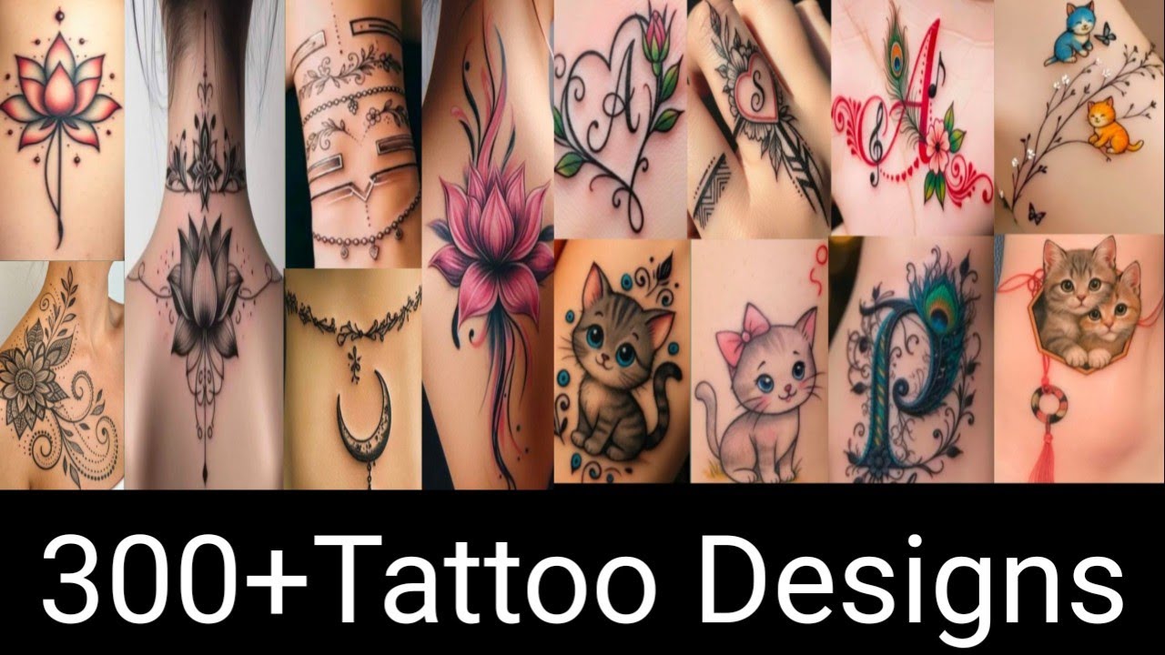 300+ new tattoo designs ideas for boys and girls ❣️// 300+tattoo designs 
