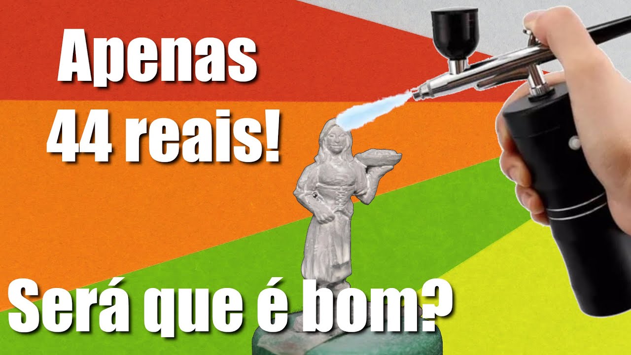 RPG 259 - Testamos o aerógrafo mais barato do mercado