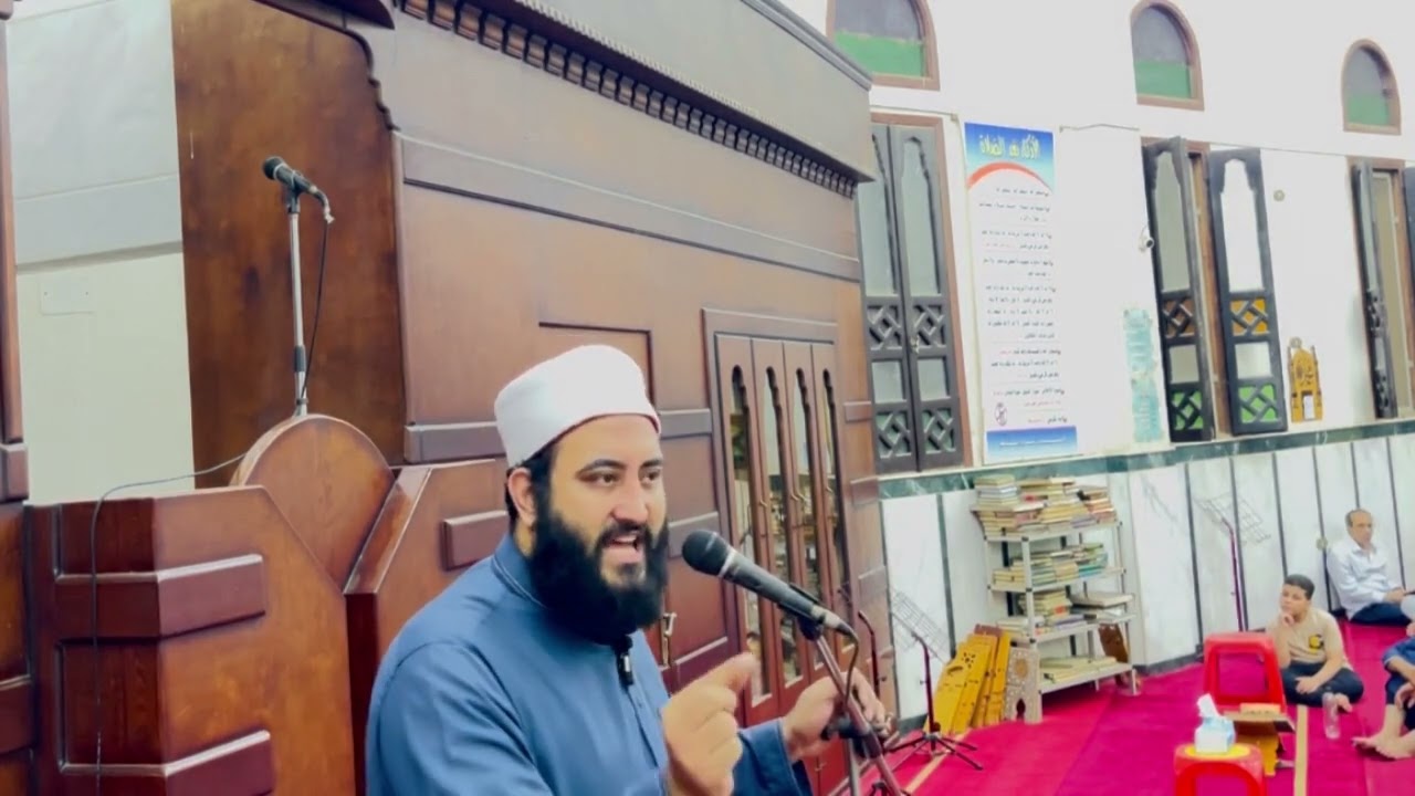 موعظة مؤثرة بعد صلاة الخسوف 