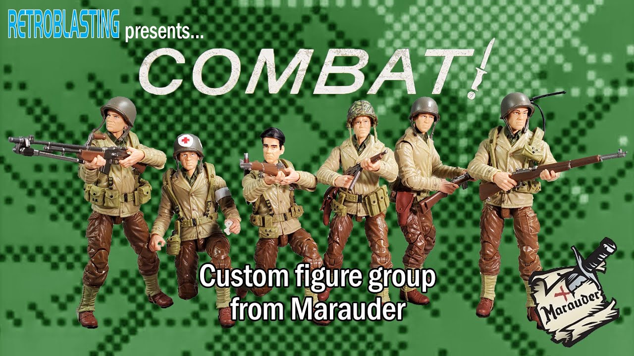 Custom Combat! Action Figures via Marauder Task Force!
