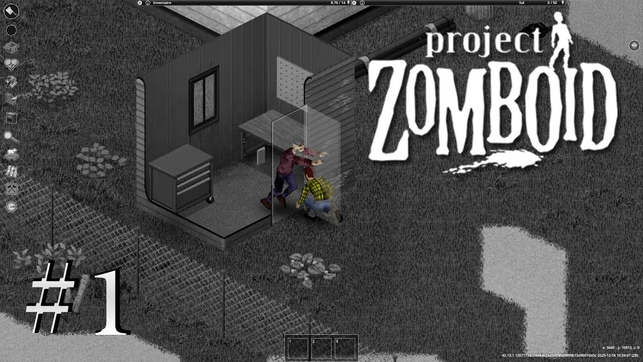 Project Zomboid Co-op (Beta 42.13.1) #1 - Начало приключений в Бете