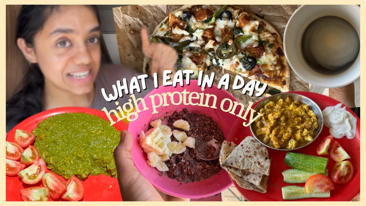 High Protein What I Eat in a Day | REALISTIC 
