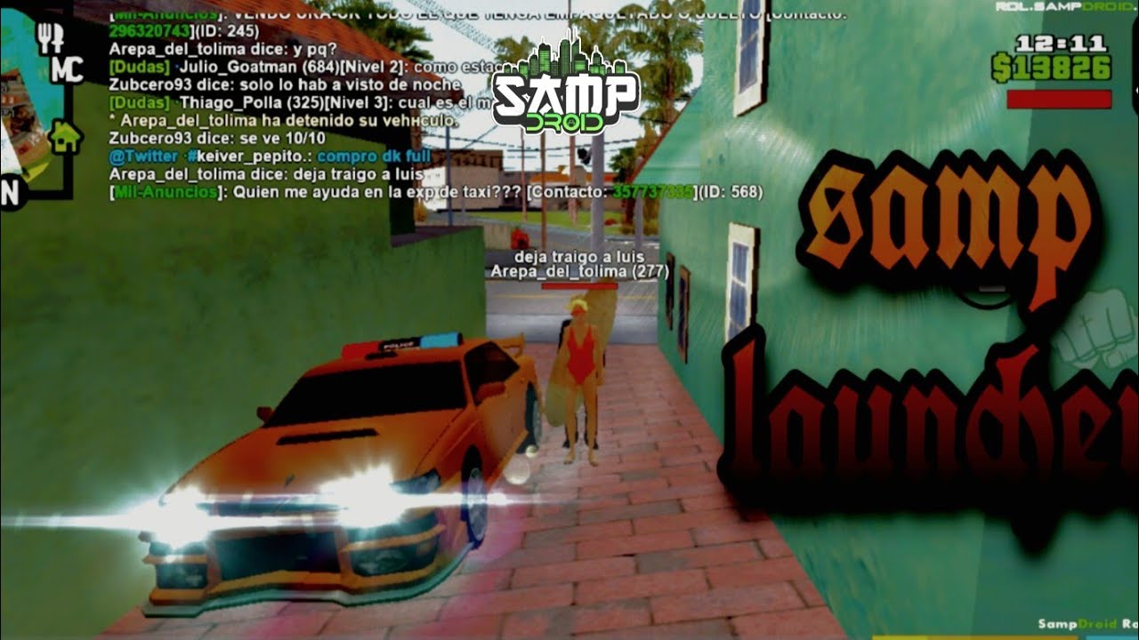 GTA ROLEPLAY🔥DATA DE TEXTURAS REALISTAS PARA SAMP LAUNCHER, GAMA BAJA Y GAMA MEDIA 2023!! SAMPDROID