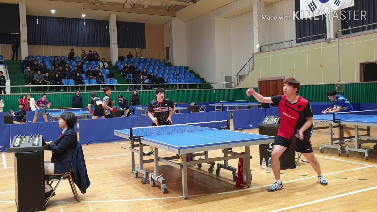 제9회 whidot배 탁구대회 단식본선  김주상(선) VS 송예영(1)