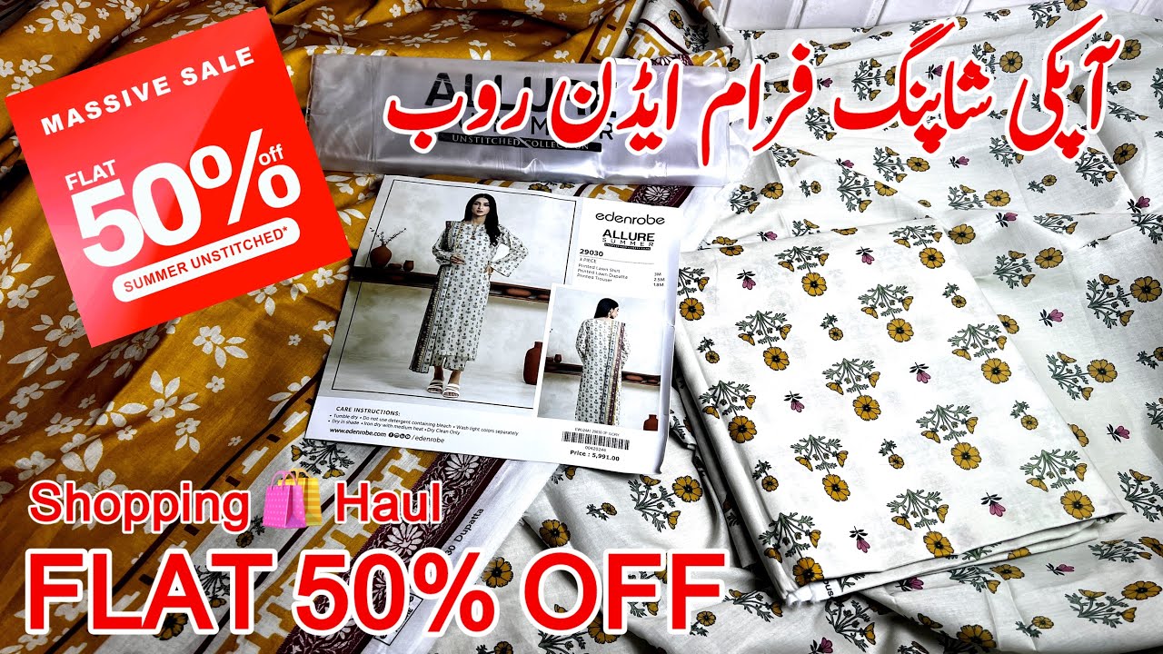 edenrobe sale shopping haul | part -2 | edenrobe sale today | flat 50% off edenrobe sale today
