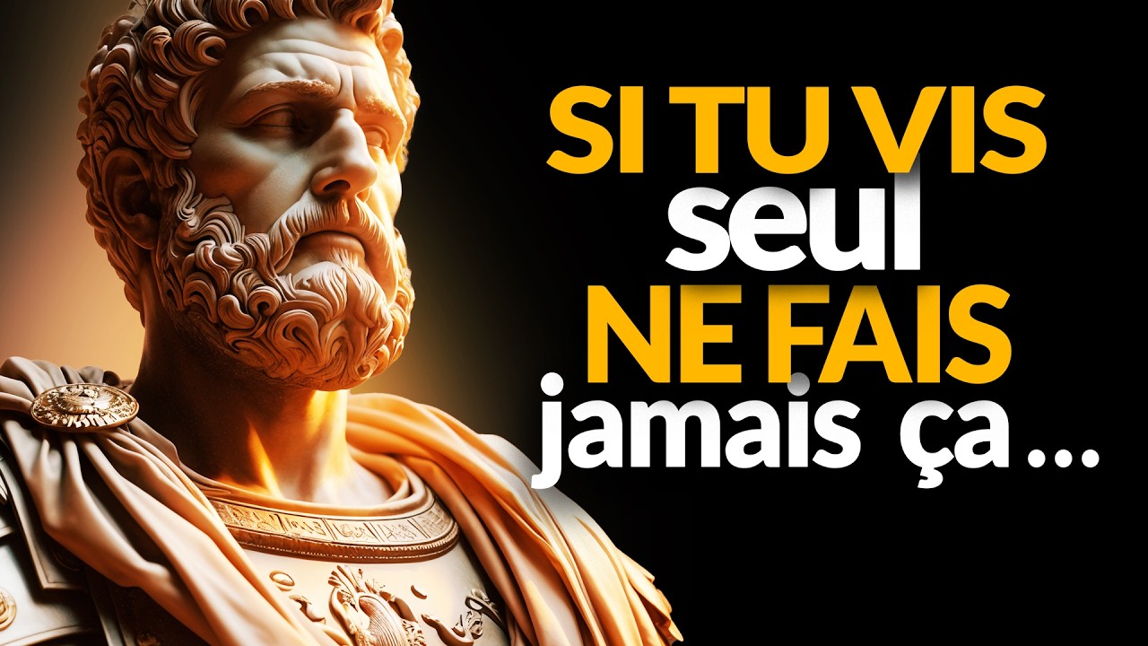 12 ERREURS À NE PAS COMMETTRE SI VOUS VIVEZ SEUL | SAGESSE STOÏCIENNE