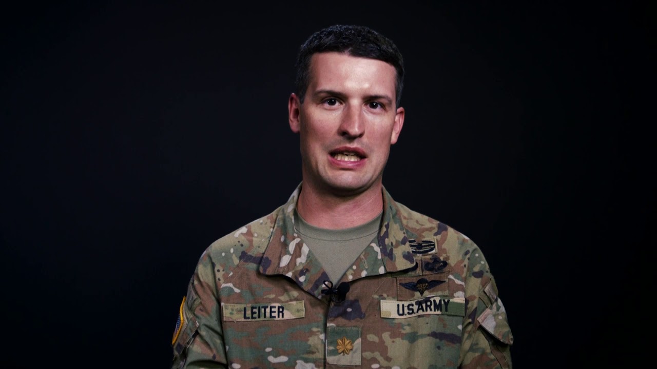 Benning Is My Choice of Assignment: Maj. Thomas Leiter