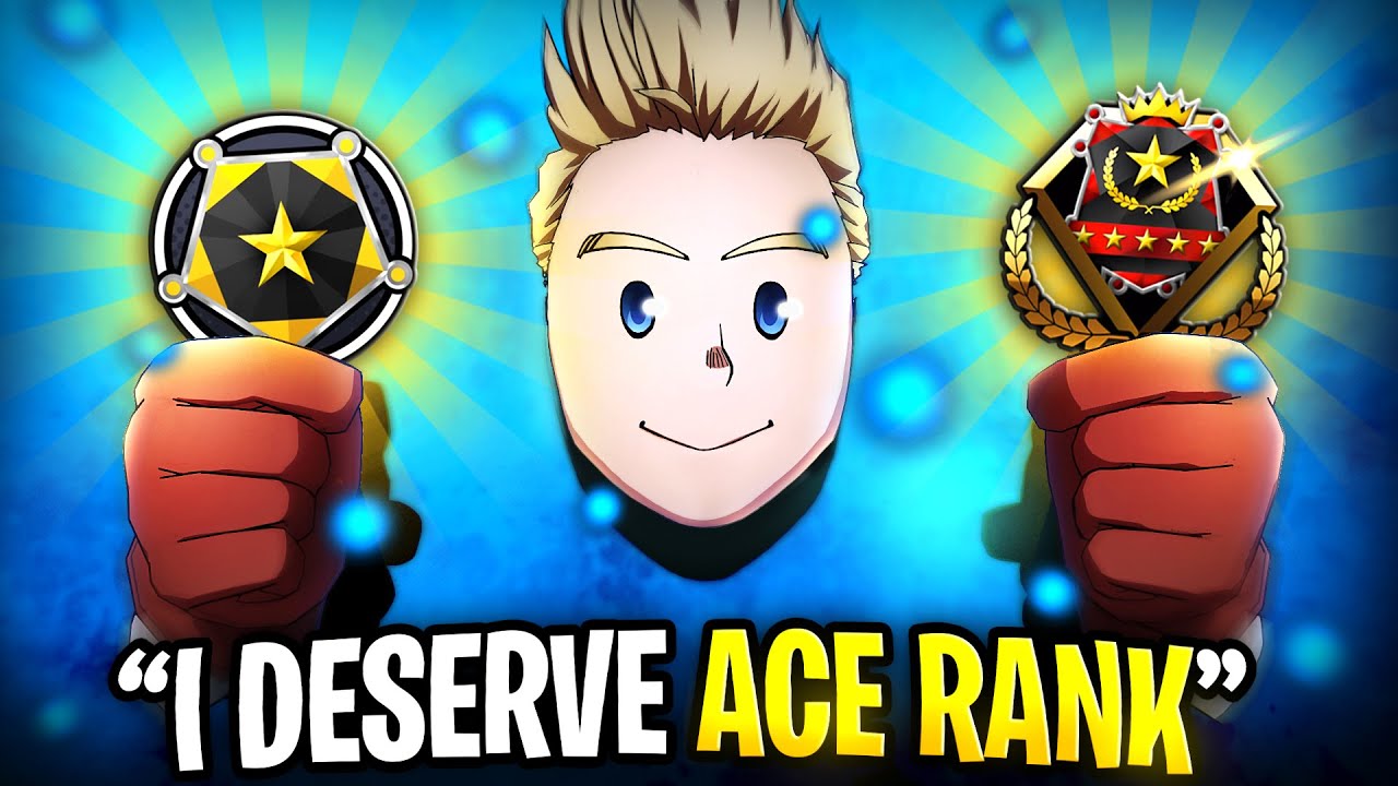 DELUSIONAL Player Says He Deserves Ace Rank! 🔊*VOICE CHAT EDITION* My Hero Ultra Rumble