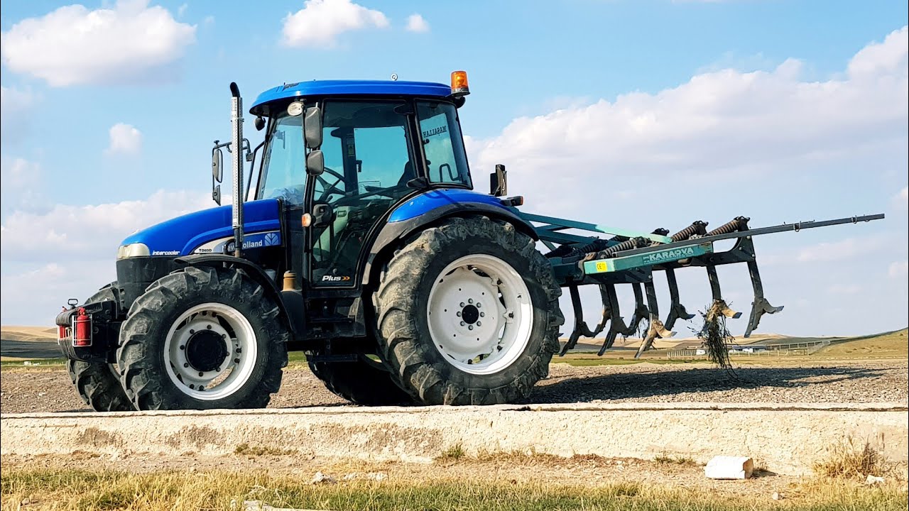 New Holland TD80D Plus Düz Boru Egsoz Tarla Performansı - Straight Piped TD80D (-Only Engine Sound-)