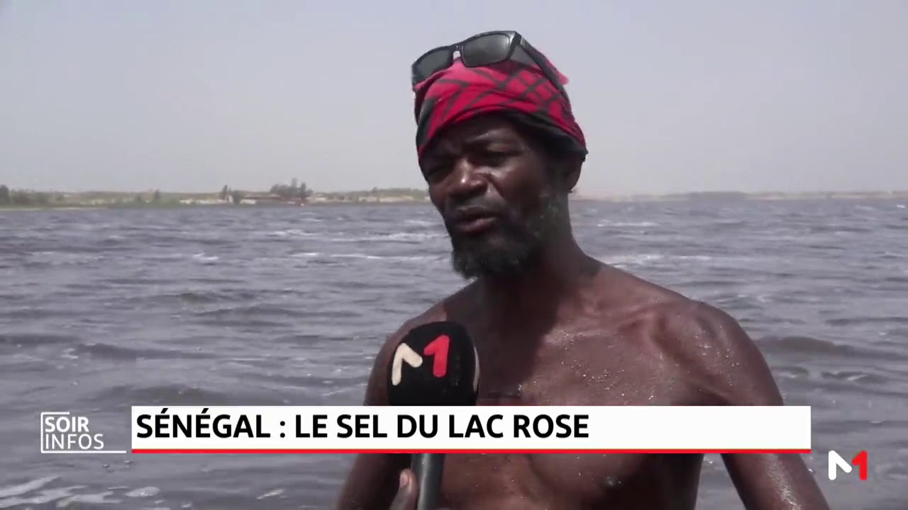 Sénégal: le sel du Lac Rose