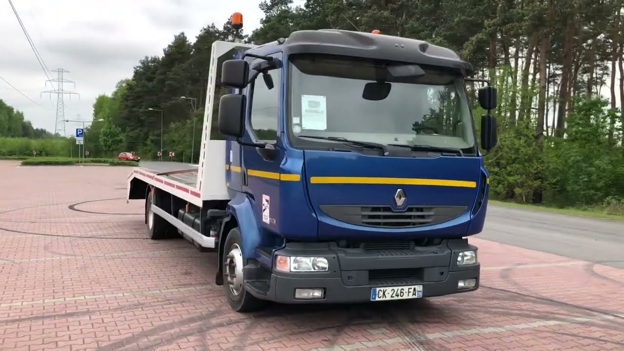 RENAULT MIDLUM 240 DXI LAWETA SPROWADZONY