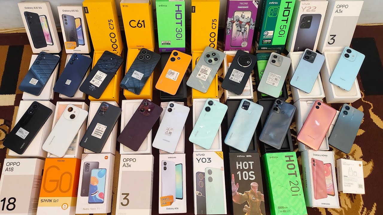 Ready second-hand cellphone units January 28, 2026