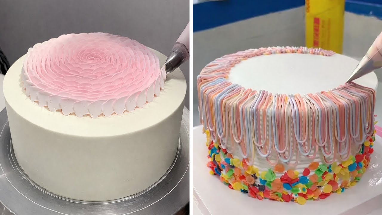 Beautiful Cake Decorating Ideas For Wedding | Perfect Cake Decorating | Most Satisfying Cake Ideas
