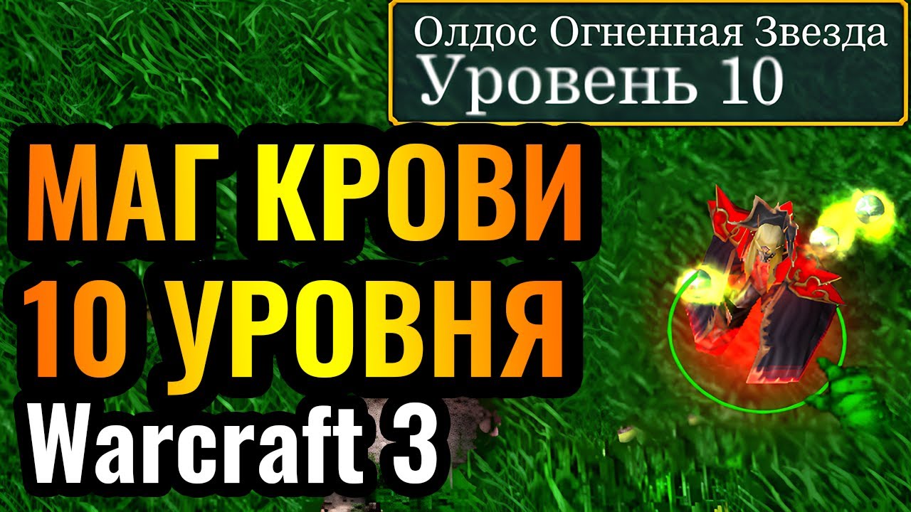 Самый РЕДКИЙ герой в Warcraft 3 Reforged: Маг Крови 10 уровня