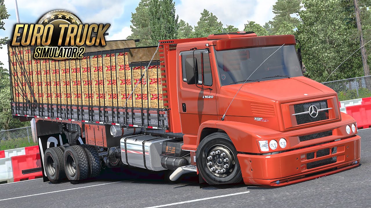 MB 1620 Carregado de Tomate - Euro Truck 2