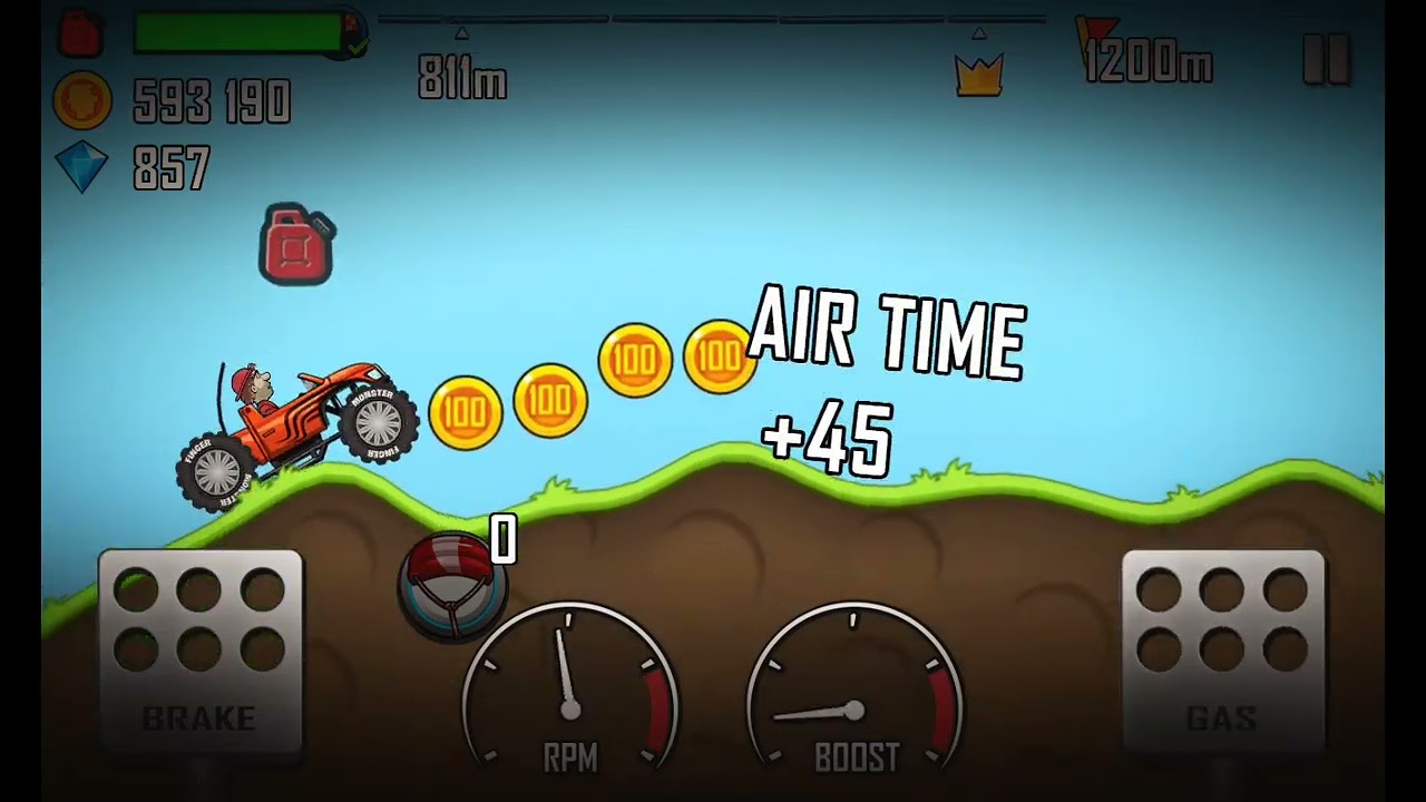 Hill climbing level 