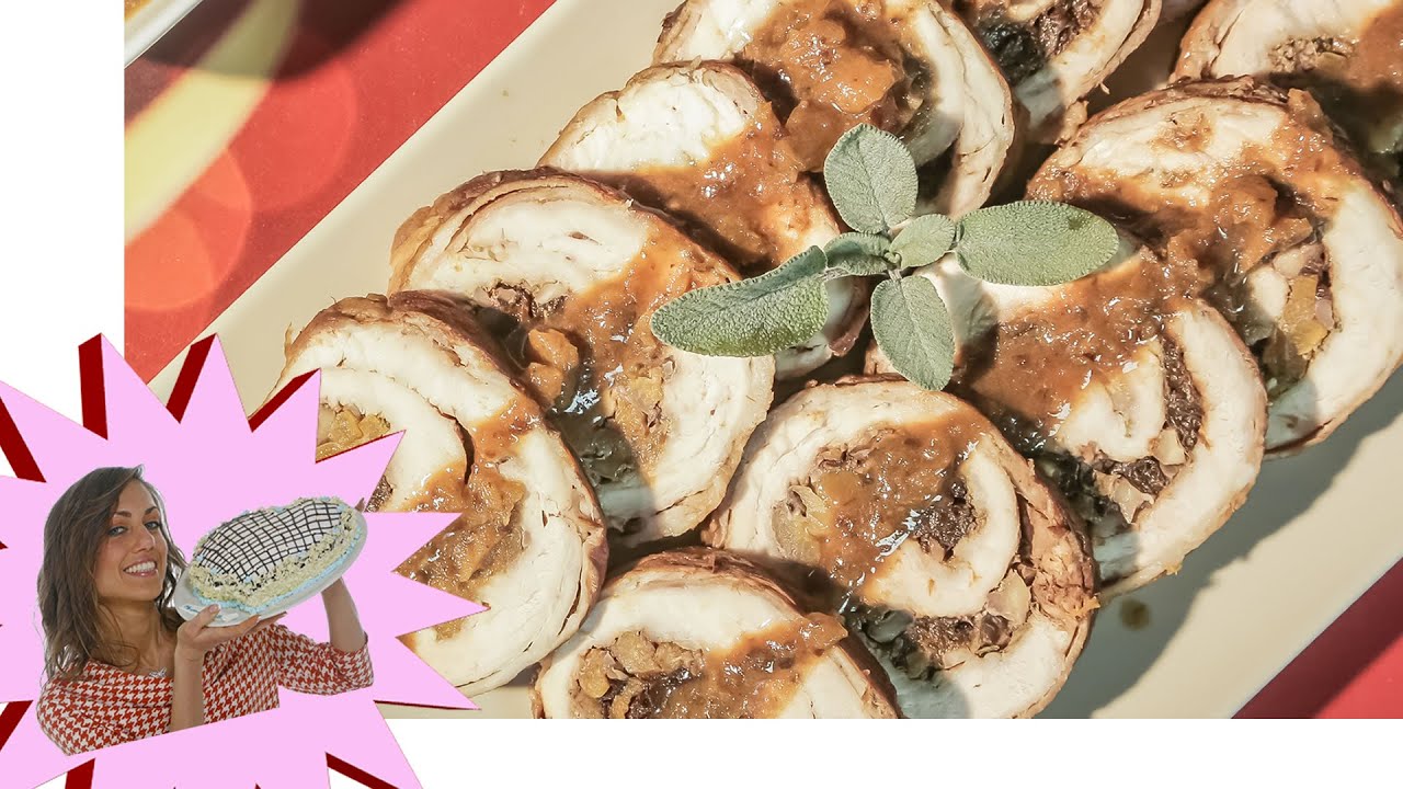 Arrosto di Natale - Arrosto Ripieno di Frutta Secca