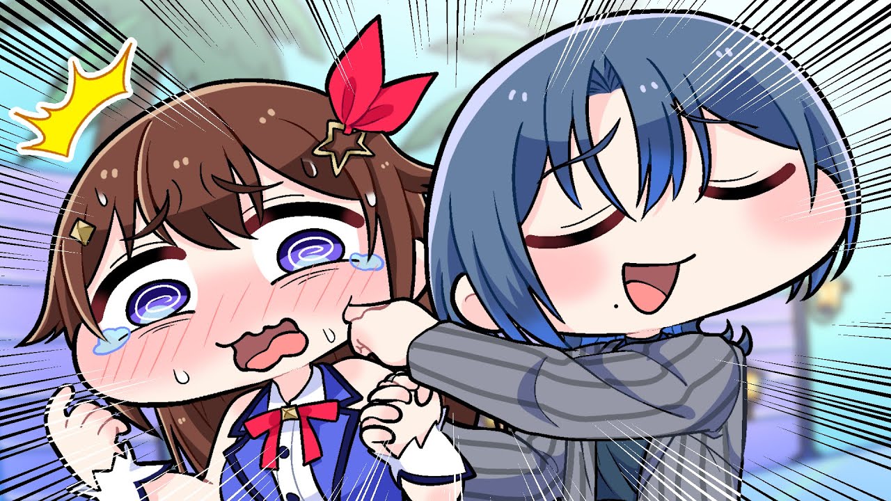 Hiodoshi Ao had fun with Tokino Sora-Sempai【Komainu / Clip / Hololive】