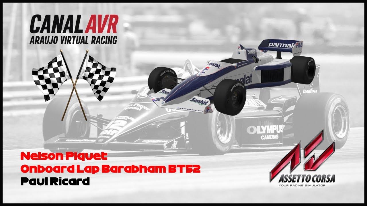 Canal AVR: Nelson Piquet - Paul Ricard