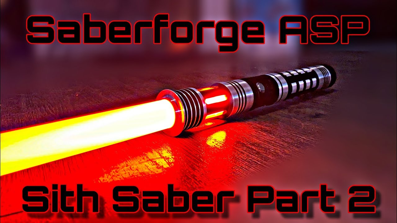 Lightsaber collection : How to Build a Saberforge Sith Lightsaber Part 2