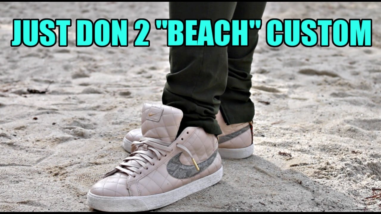 CUSTOM NIKE SB SUPREME BLAZER!!