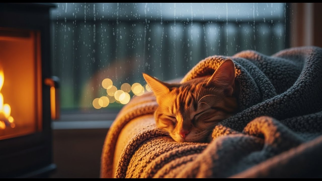 Calming Music for Indoor Cats 🐈 | Stress Relief & Sleep