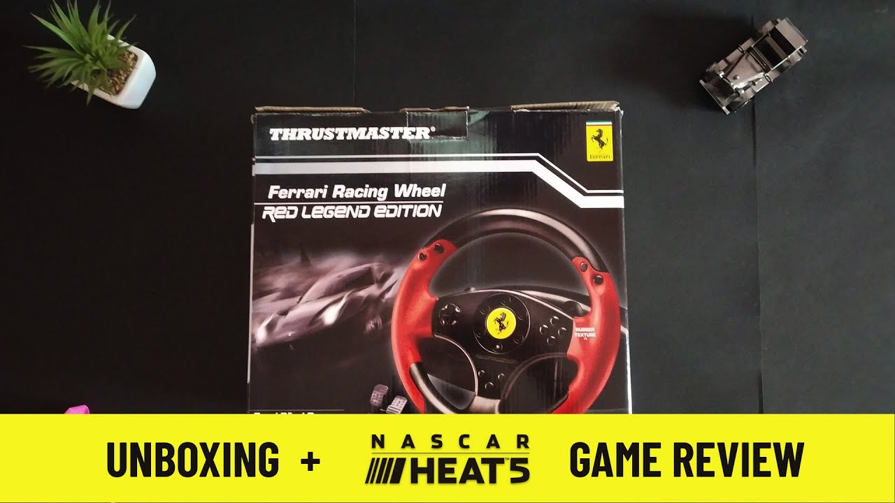 Thrustmaster Ferrari Red Legend Edition Racing Wheel - Unboxing & Review