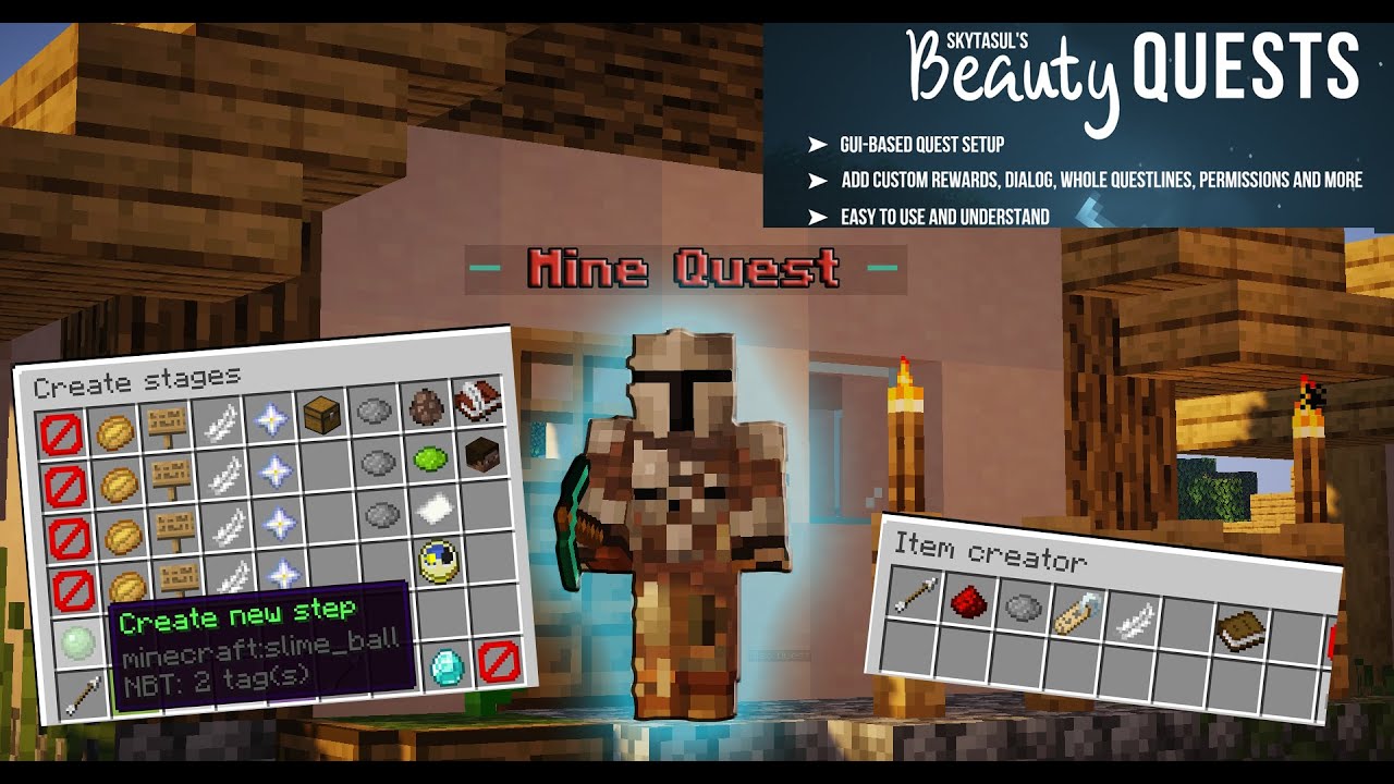Minecraft Quest Plugin [FREE] | Minecraft Plugins