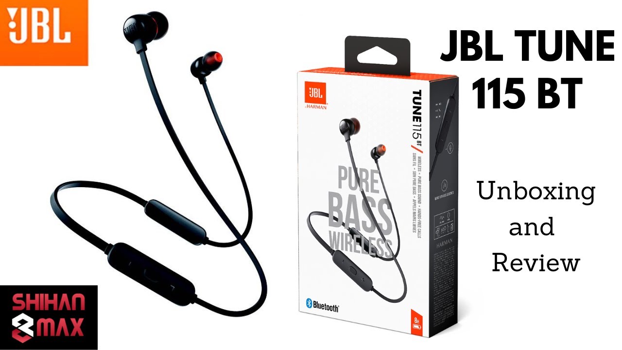 JBL TUNE 115BT  earphone Unboxing and Review