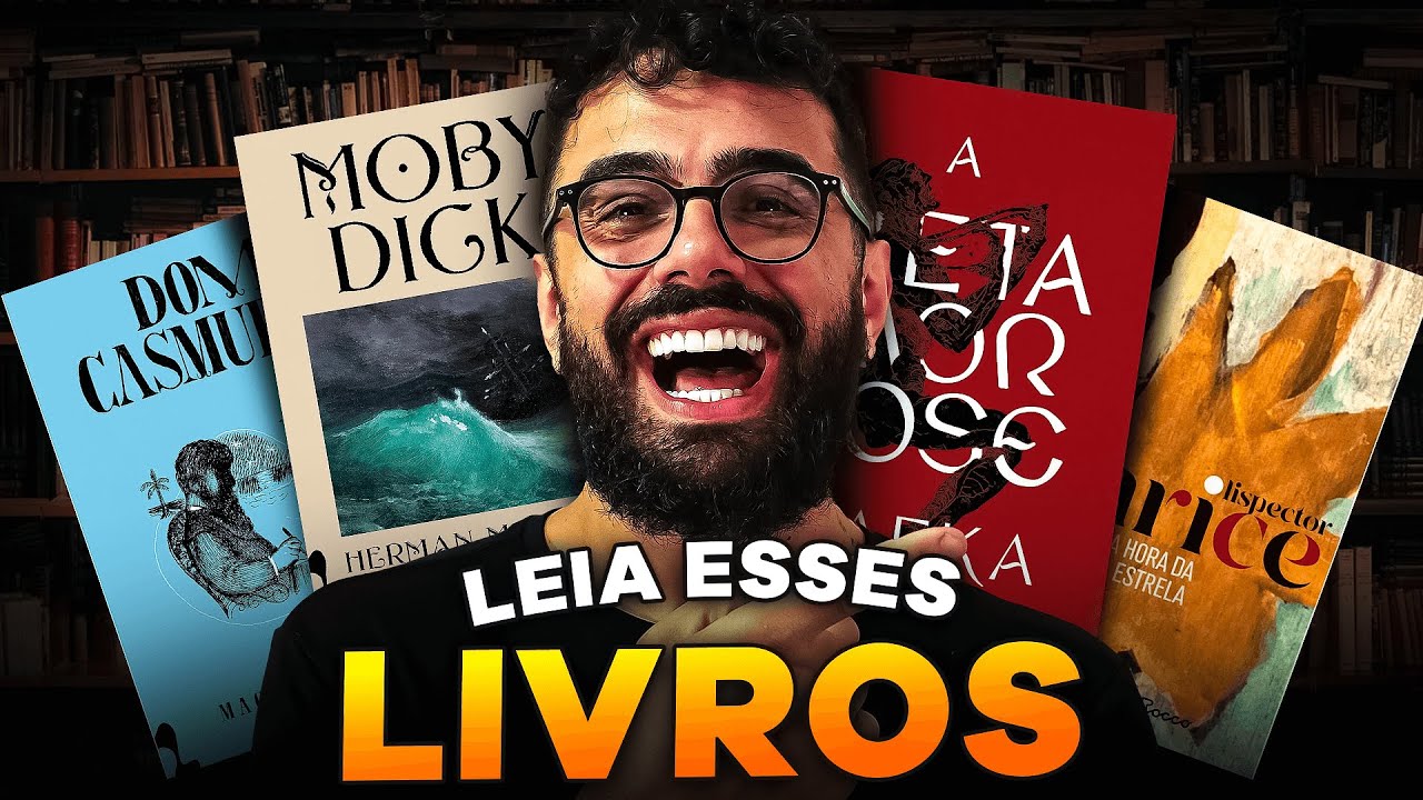 25 MELHORES LIVROS que TODO HOMEM TEM QUE LER (antes de morrer)