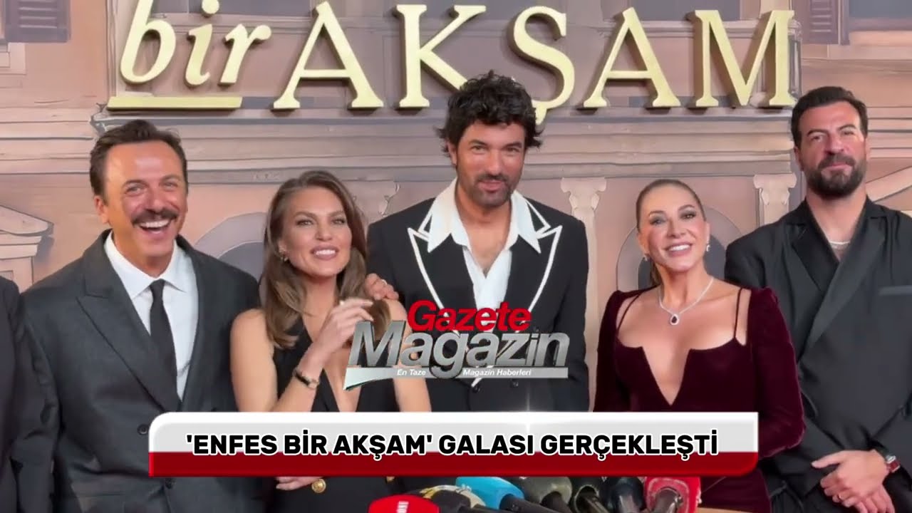 Engin Akyürek&Aslı Enver'in Başrolünde Yer Aldığı 'Enfes Bir Akşam' Galası Gerçekleşti ✨
