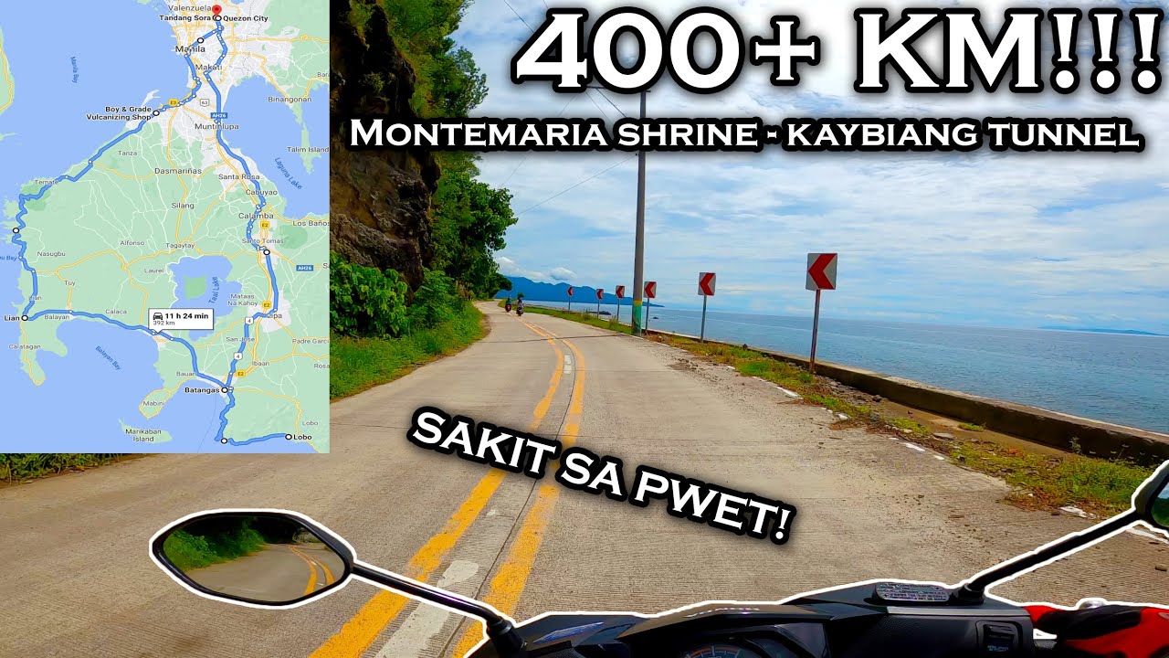 BATANGAS LOOP with Honda BeAT 110 Fi | MY FIRST LONG RIDE!