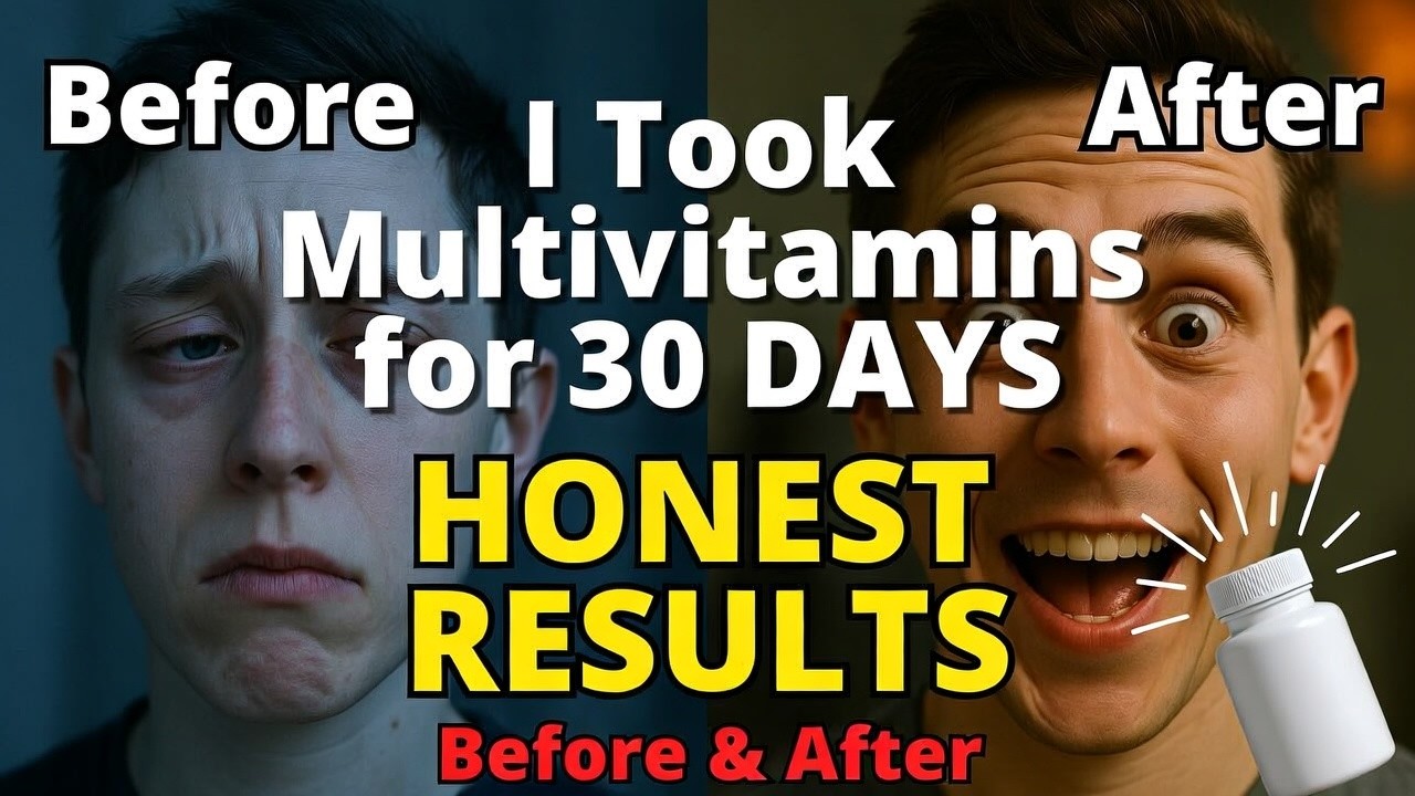30 Day Multivitamin Experiment, Honest Result.