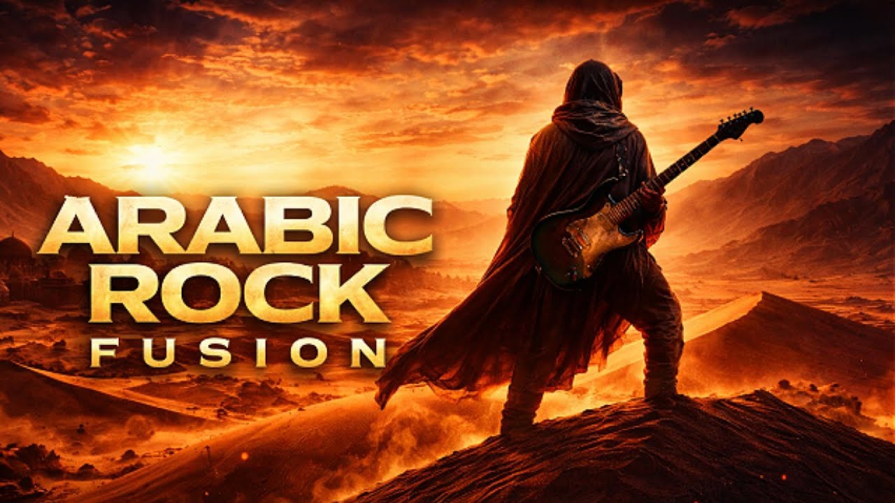 Arabic Rock Fusion Instrumental | Desert Sigil Cinematic Desert Rock Music