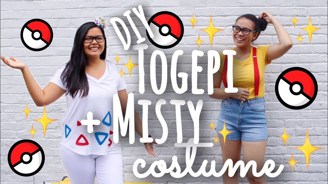 DIY Last Minute BFF Togepi + Misty Costumes! | SimplyMaci