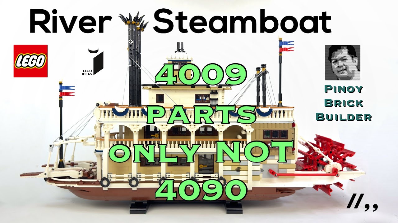High-Speed Build - LEGO River Steamboat [#21356]