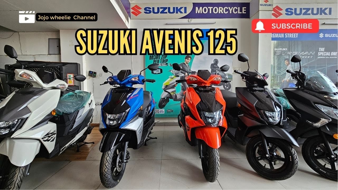 Suzuki Avenis 125 Scooter race edition: detailed walkaround and ride review | Ride Connect feature
