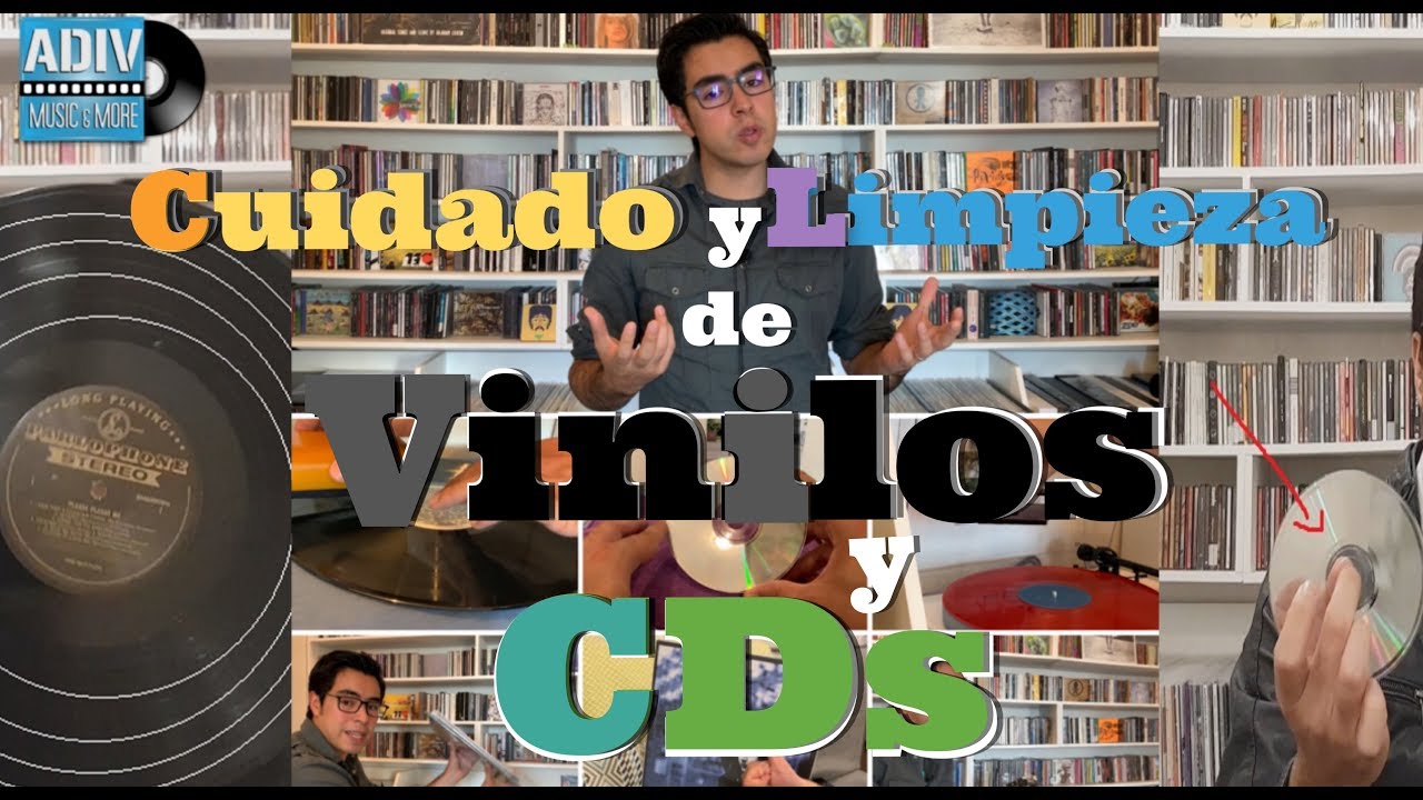 Cuidado y Limpieza de CDs y Vinilos