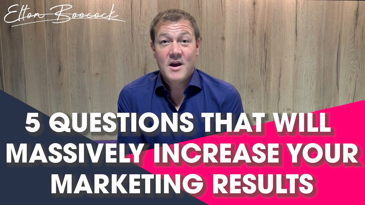 Five questions that will increase your sales