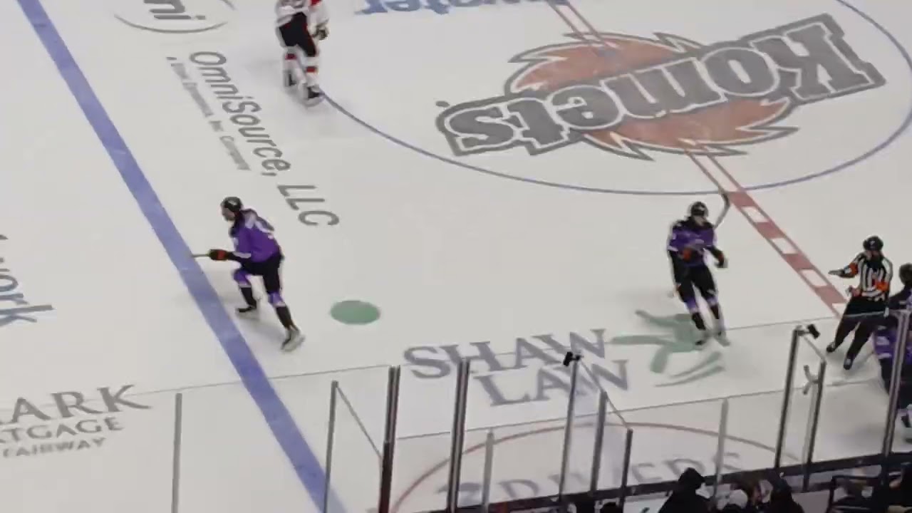Saturdays comets game clip