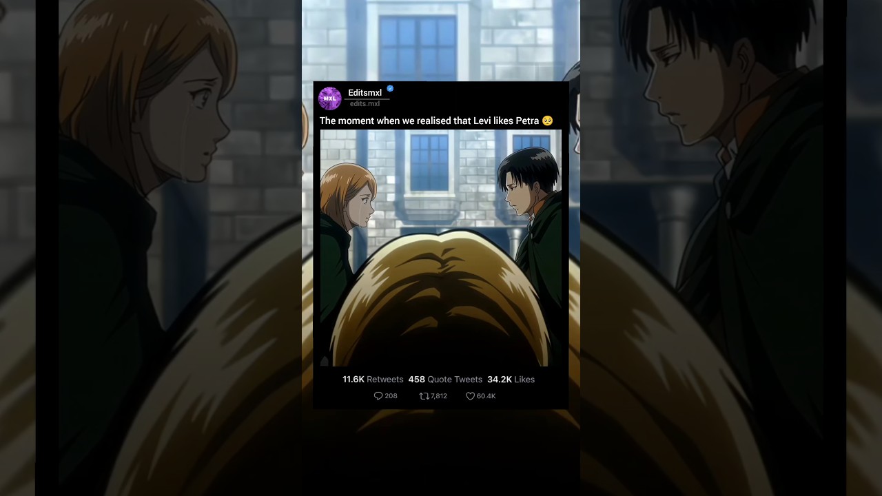 When We Realized Levi Truly Cared for Petra 💔 | AOT Moments #LeviAckerman #PetraRal #AttackOnTitan.