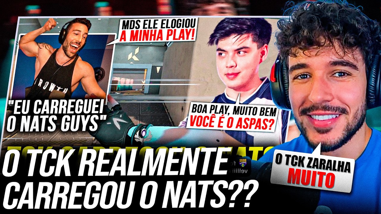 NYANG reage a: TCK CARREGOU O NATS NA RANKED BRASILEIRA E MOSTROU COMO UM RADIANTE BR JOGA!